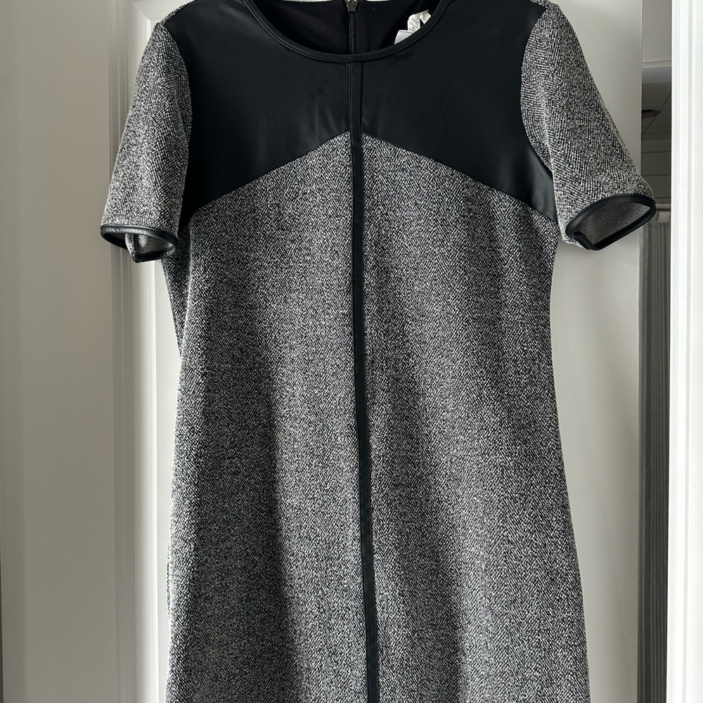 Elegant Black and Gray Women's Dress